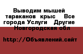 Выводим мышей ,тараканов, крыс. - Все города Услуги » Другие   . Новгородская обл.